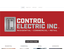 Tablet Screenshot of controlelectricinc.com